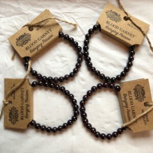 Blood Garnet Power Bracelets
