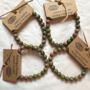 Green Jasper Power Bracelets
