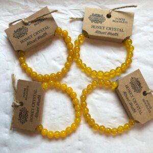 Honey Crystal Power Bracelets