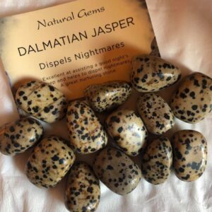 Dalmatian Jasper Tumble Stones