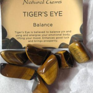 Tiger's Eye Tumble Stone