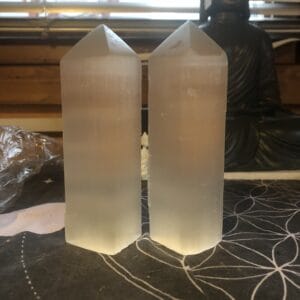 Selenite Pencil Tower