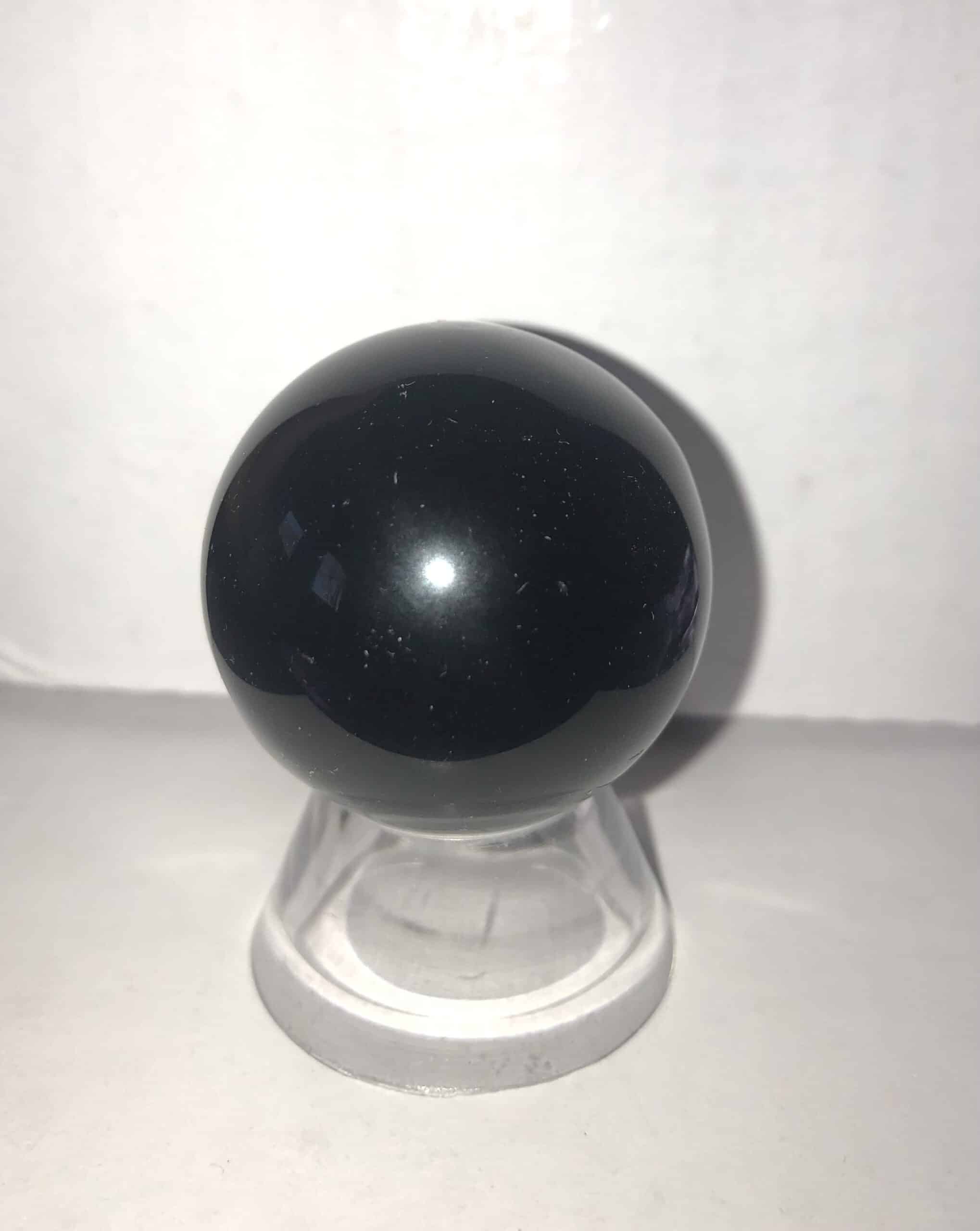 Black Obsidian Mini Sphere (35mm)