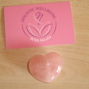 Rose Quartz Heart