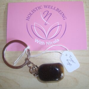 Tiger Eye Keyring