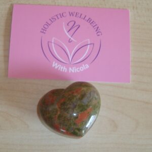Unakite Heart