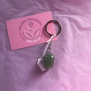Green Aventurine Keyring