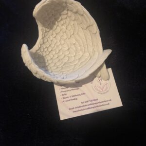 White Angel Wing Dish