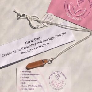 Carnelian Point Pendant