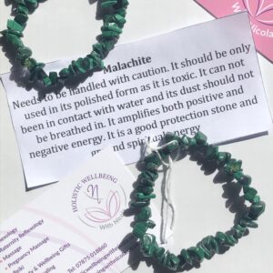 Malachite Chip Bracelet