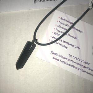Black Obsidian Pendant