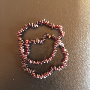 Red Garnet Chip Bracelet
