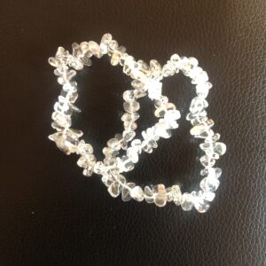 Clear Quartz Chip Bracelet