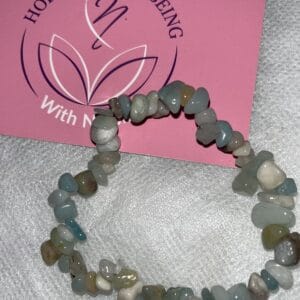 Amazonite Chip Bracelet
